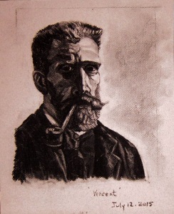Vincent Charcoal Portrait